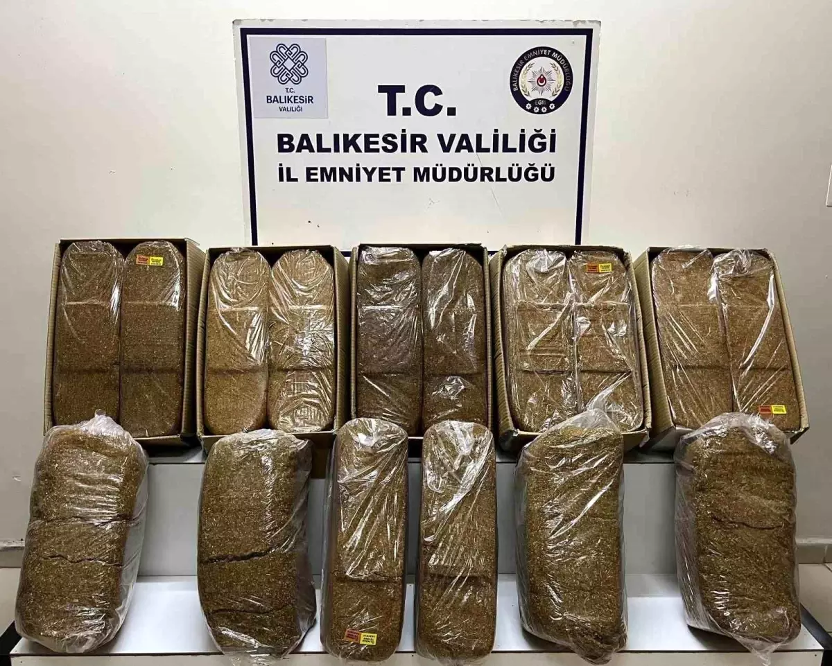 Balıkesir'de Uyuşturucu ve Kaçak Tütün Operasyonları: 7 Şüpheli Gözaltında