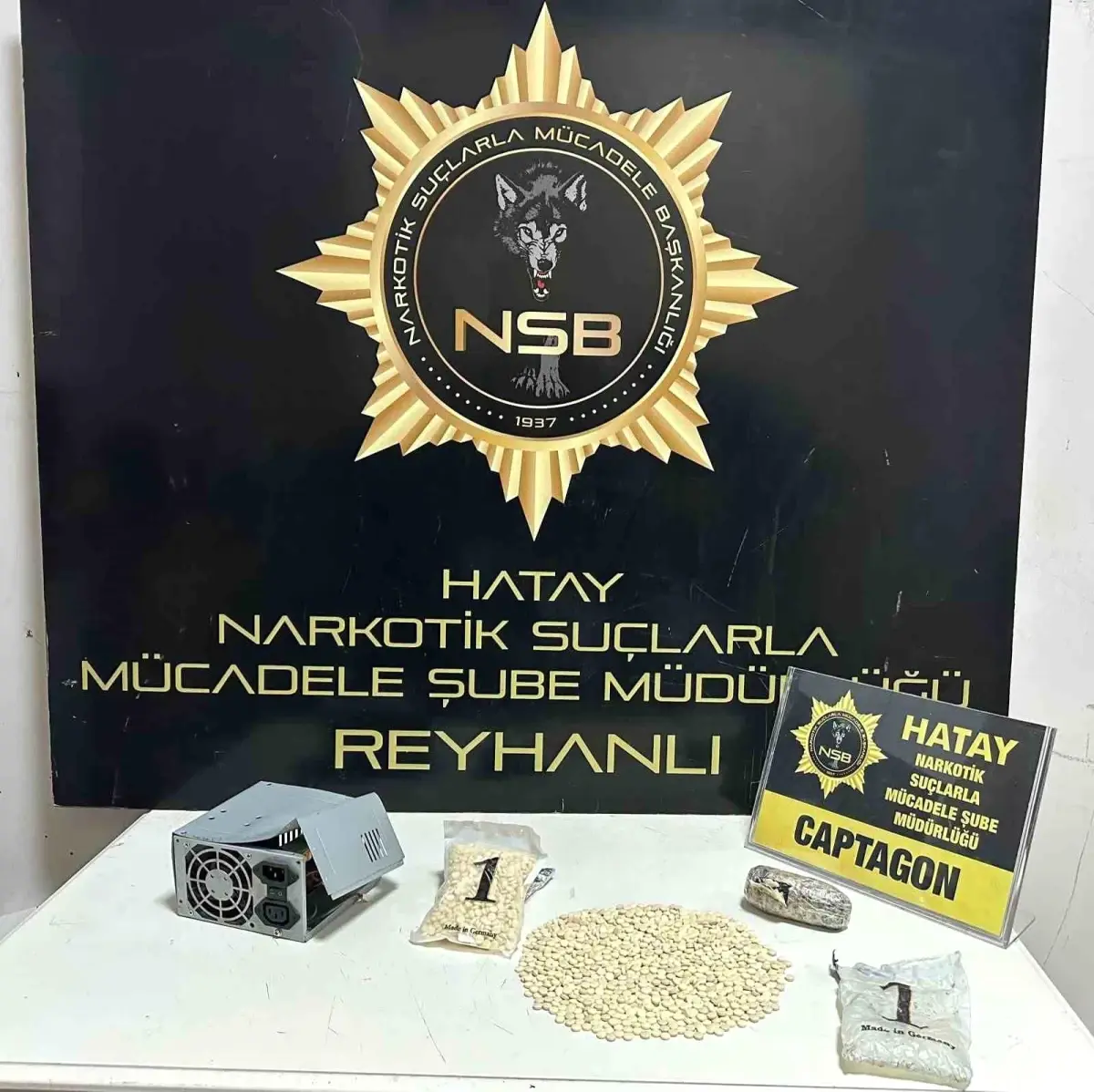 Hatay'da Bilgisayar Fanında Uyuşturucu Ele Geçirildi
