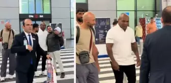 Efsane boksör Mike Tyson İstanbul'da