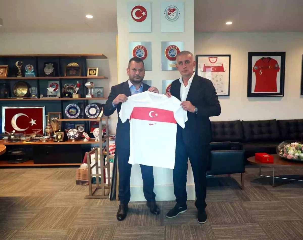 Ertuğrul Doğan'dan TFF Başkanı Hacıosmanoğlu'na Ziyaret