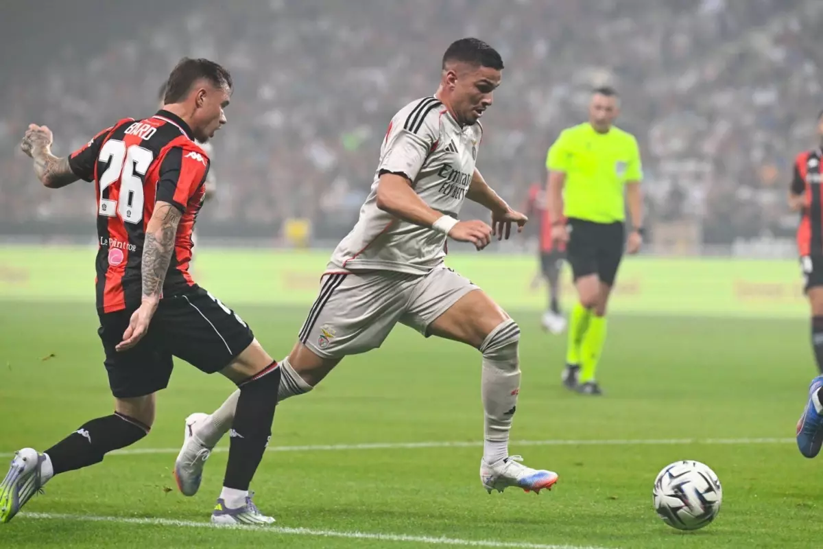 Fenerbahçe'nin muhtemel rakibi Benfica, Nice'i rahat geçti