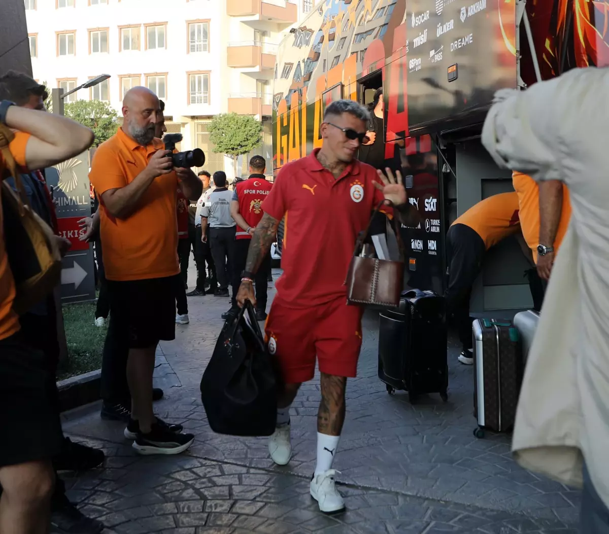 Galatasaray, Gaziantep FK Maçı İçin Gaziantep'te