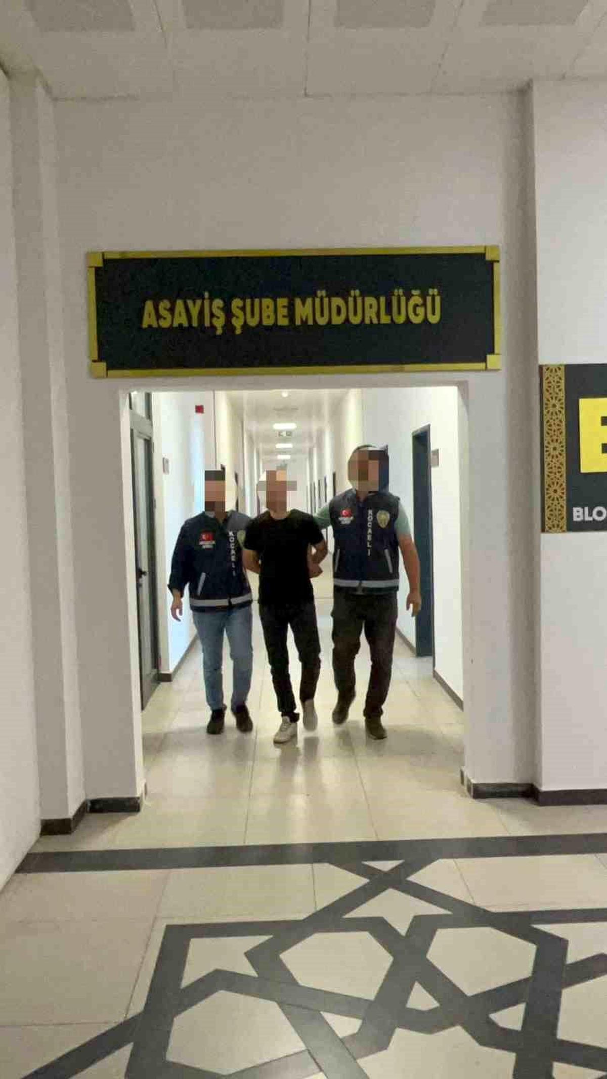 Kocaeli'de Kablo Hırsızlığı Yapan Şüpheli Yakalandı