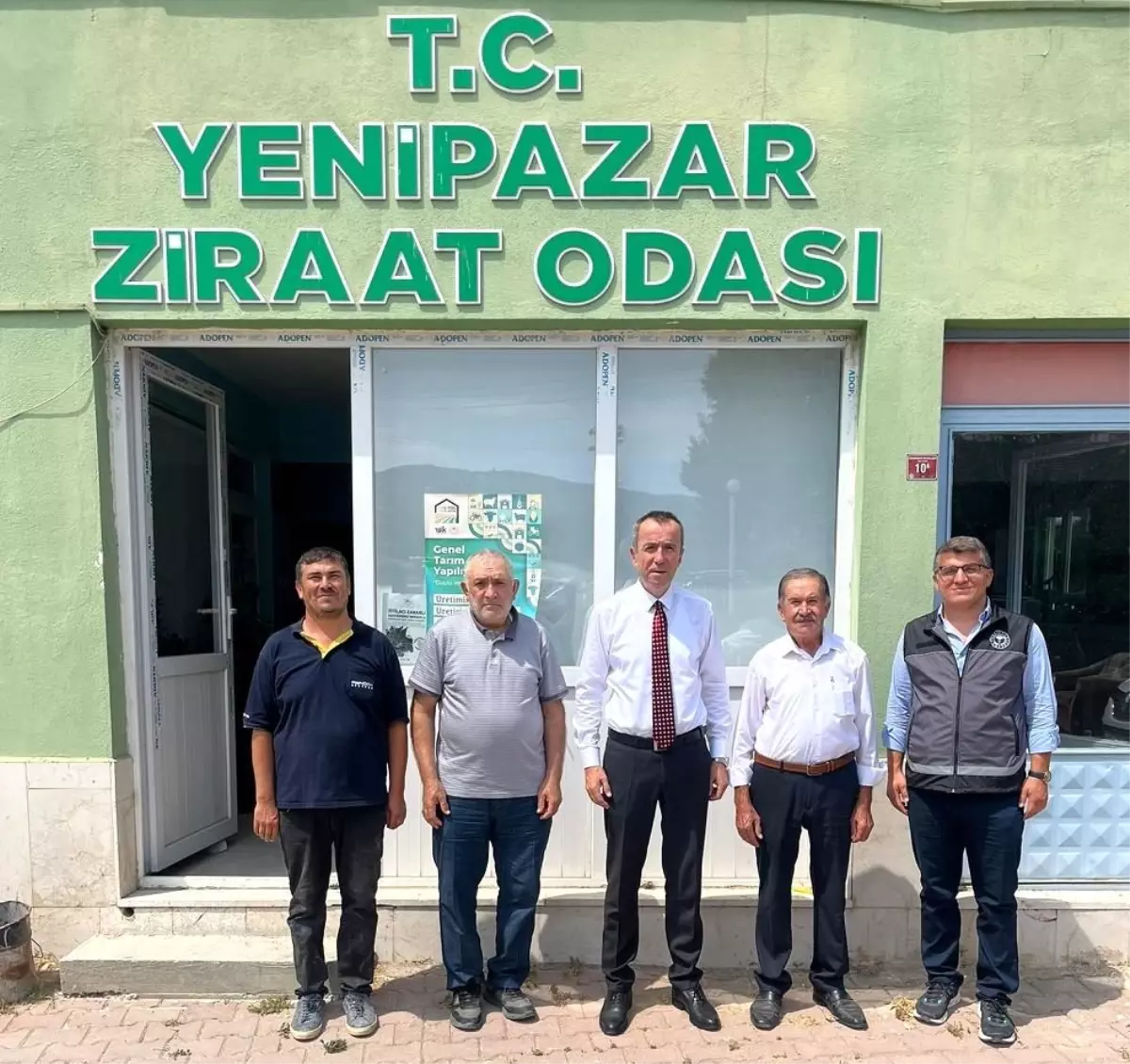 Çiftçilerle İş Birliği İçin Yenipazar Ziraat Odası'na Ziyaret