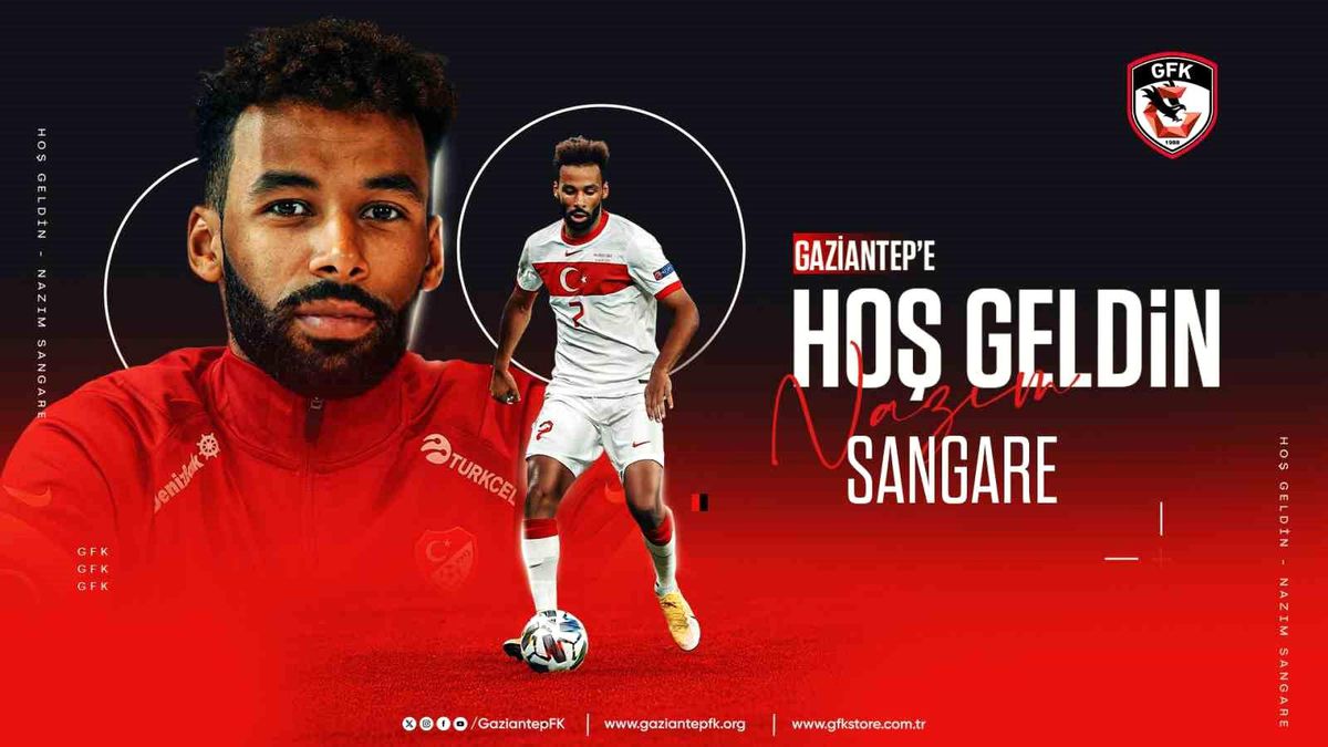 Gaziantep Futbol Kulübü, Nazım Sangare ile Sözleşme İmzaladı