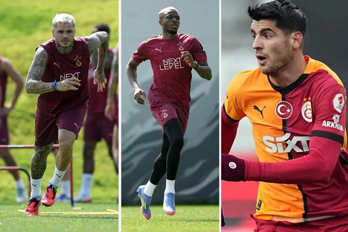 Osimhen, Morata ve Icardi yok! Galatasaray'ın kamp kadrosunda flaş eksikler