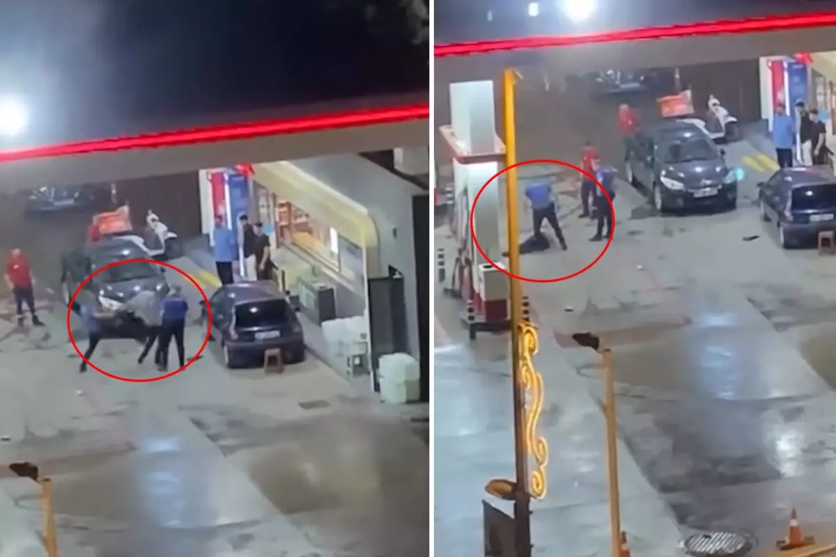 Polis memuru, tartıştığı vatandaşı bayıltana kadar dövdü