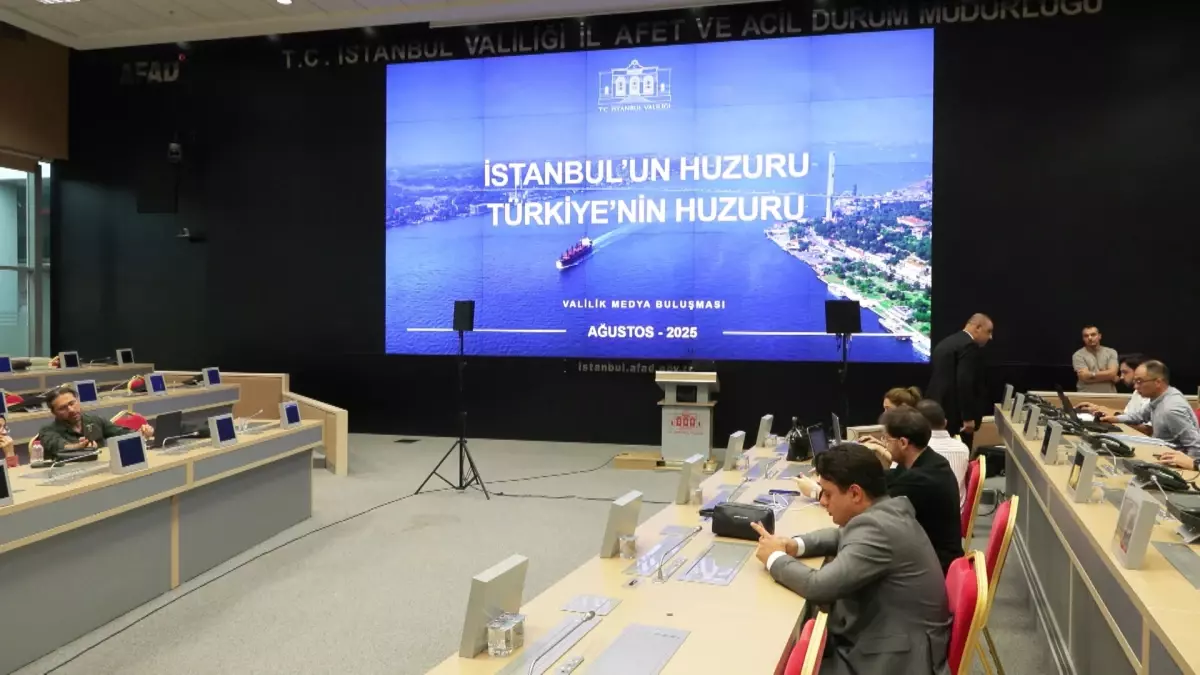 Vali Gül, 2025'in 7 aylık emniyet verilerini açıkladı