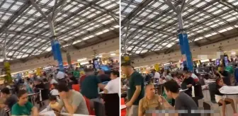 Yemek yiyen insanları çeken gurbetçinin videosuna tepkiler gecikmedi