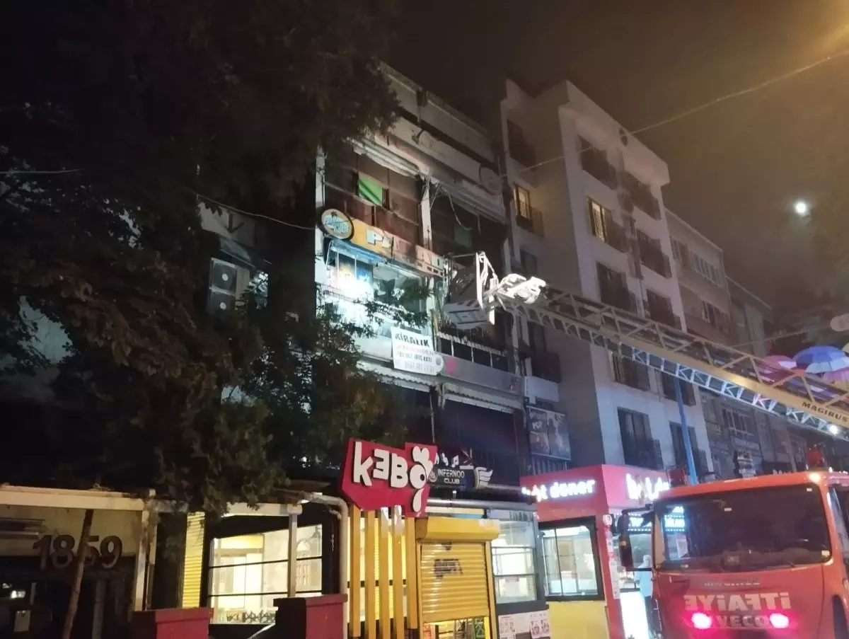 Çankaya'da 2. Kat Yangını Kontrol Altına Alındı