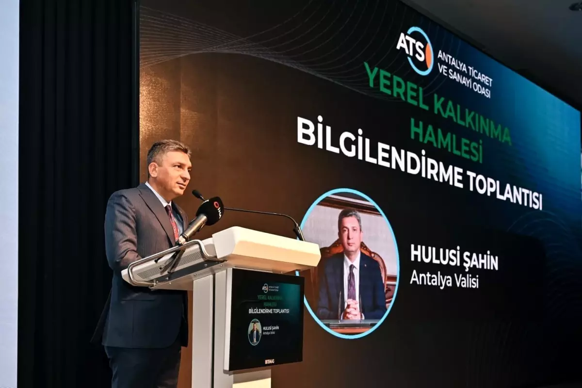 Antalya'da Yerel Kalkınma Hamlesi Programı Tanıtıldı