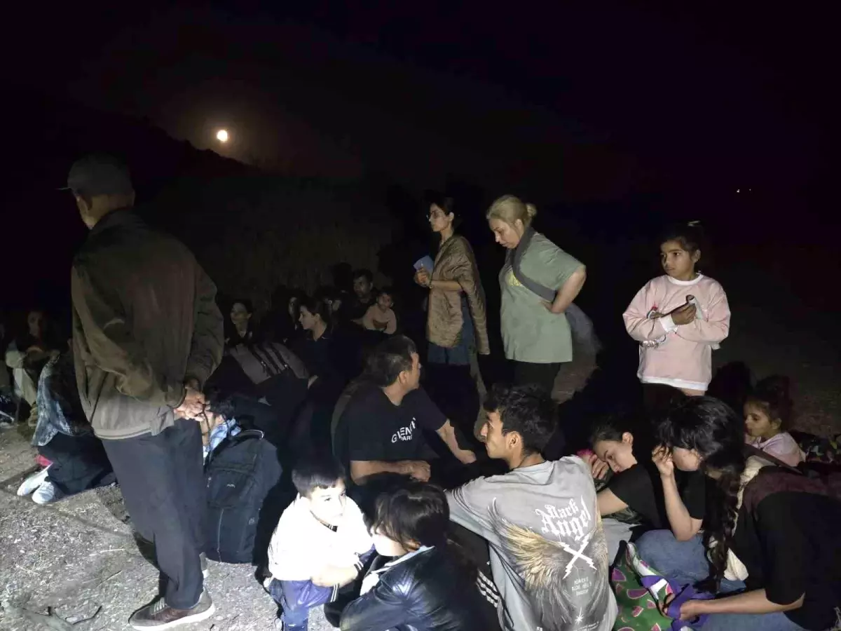 Çanakkale'de 32 Kaçak Göçmen Yakalandı