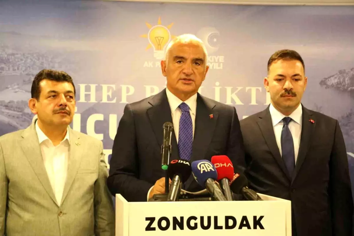 Kültür ve Turizm Bakanı Ersoy, Zonguldak'ta Filyos Antik Kenti'ni Ziyaret Etti