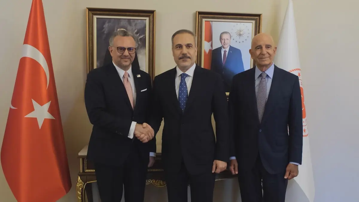 Hakan Fidan, ABD'nin Afrika Danışmanını Kabul Etti