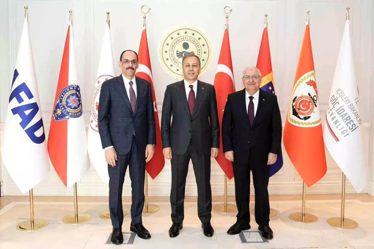 İçişleri Bakanı Yerlikaya, 'Terörsüz Türkiye' Hedefi İçin Toplandı