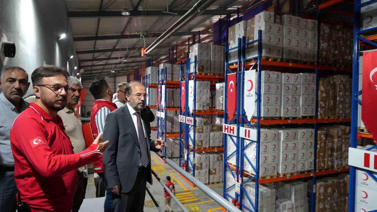 Erzurum Kızılay'dan Gazze ve Filistin'e Yardım Hazırlığı