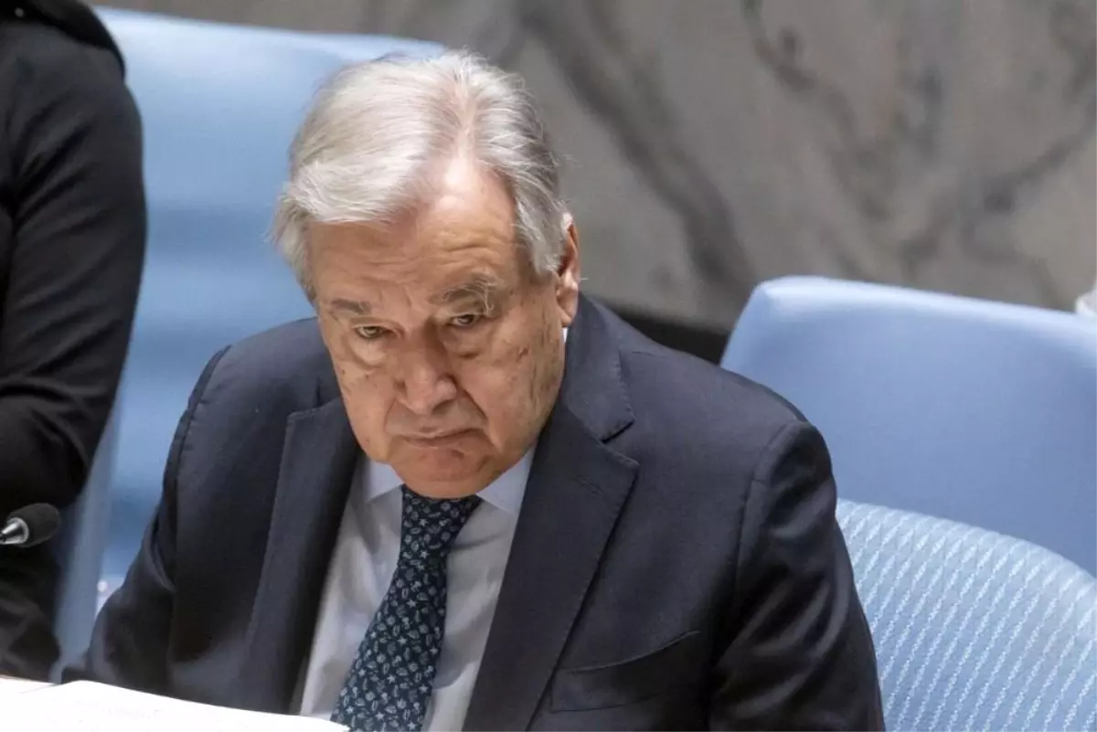 BM Genel Sekreteri Guterres'ten İsrail'in Gazze İşgali Uyarısı
