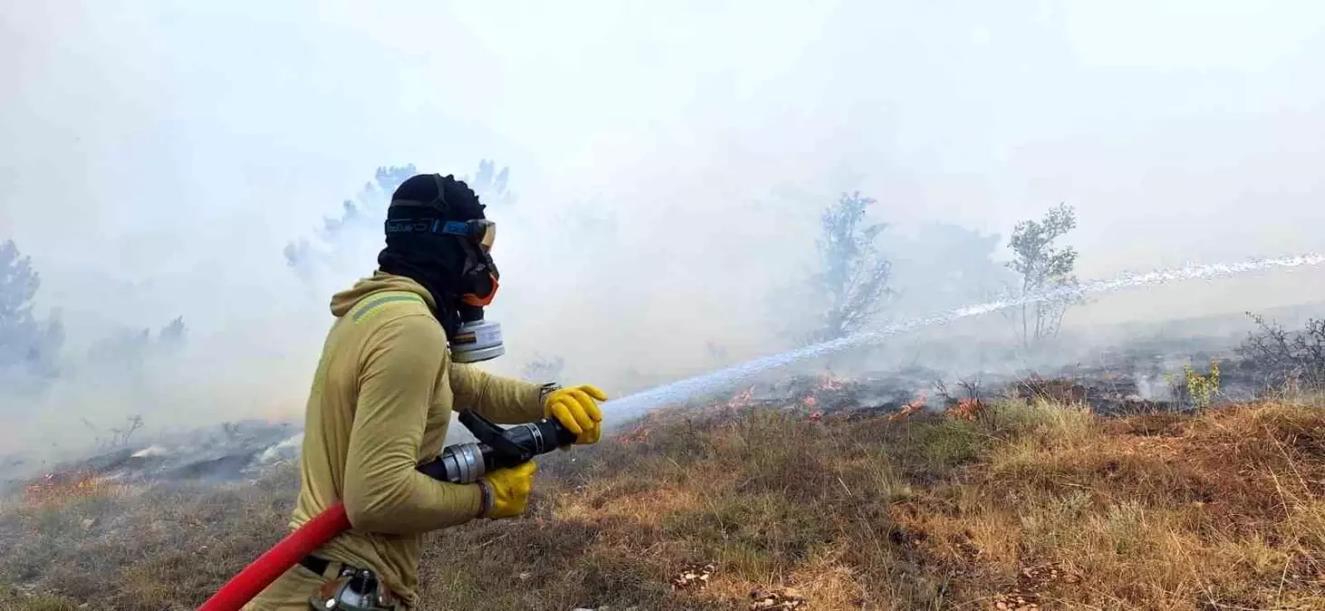 Bolu'nun Göynük ilçesinde orman yangını kontrol altına alındı