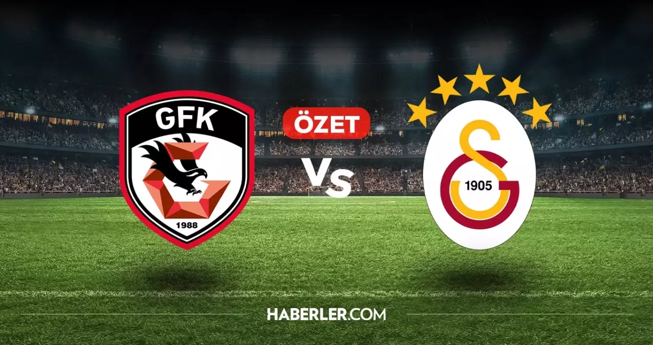Gaziantep FK Galatasaray maç özeti ve golleri! (VİDEO) Gaziantep FK GS geniş özeti! Golleri kim attı, maç kaç kaç bitti?