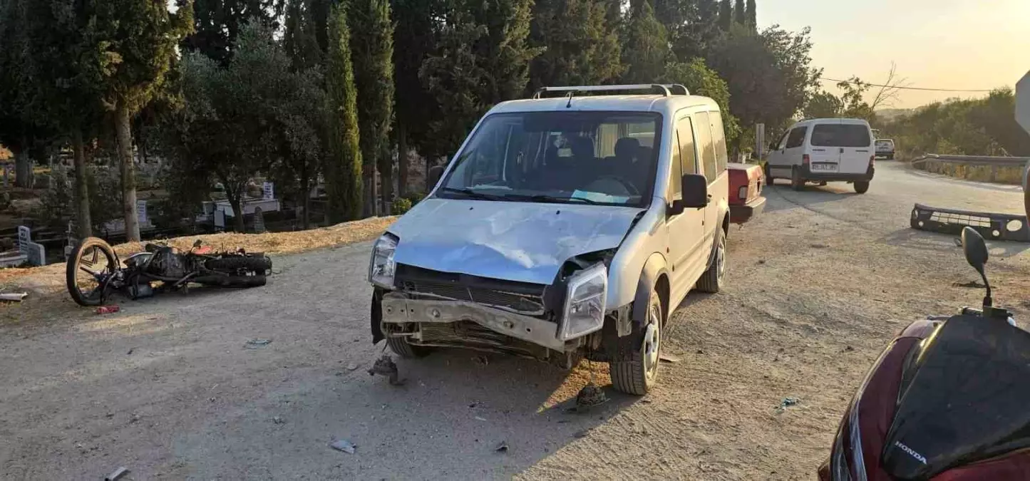 Ödemiş'te Trafik Kazası: Motosiklet Sürücüsü Hayatını Kaybetti