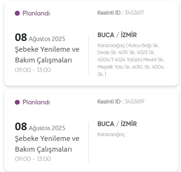 İzmir GEDİZ elektrik kesintisi! 8 Ağustos İzmir'de elektrik kesintisi ne zaman bitecek, elektrikler ne zaman gelecek?