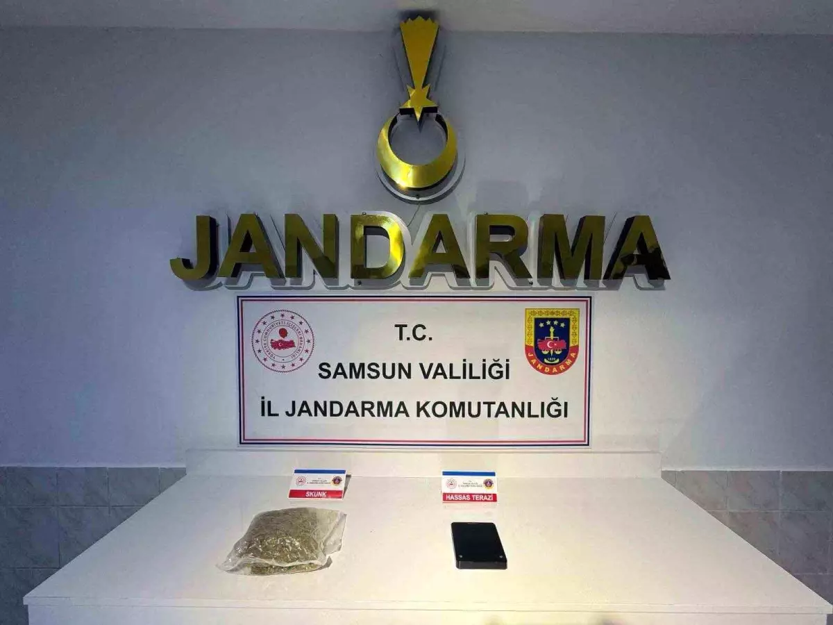 Samsun Bafra'da Uyuşturucu Operasyonu: 2 Gözaltı
