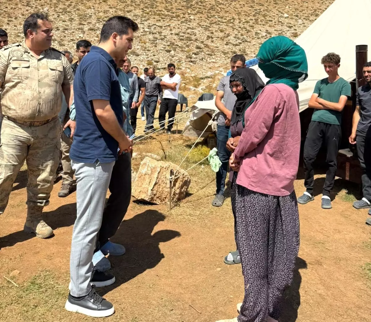 Kaymakam Çolak'tan Taziye Ziyareti