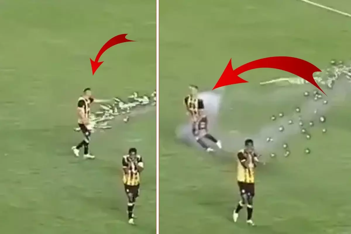 Öldürmeye tam teşebbüs! İsrailli taraftarlar futbolcuya havai fişek attı