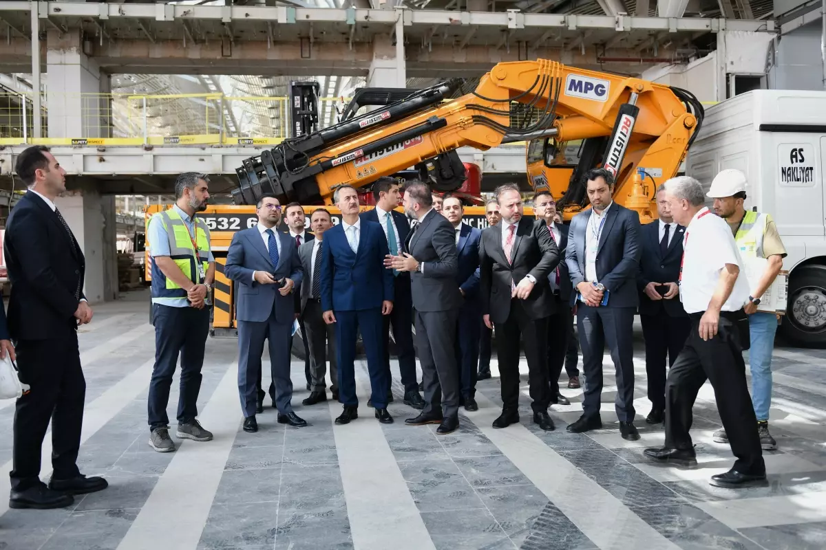 Sabiha Gökçen Havalimanı'nda Terminal Entegrasyon Projesi Devam Ediyor
