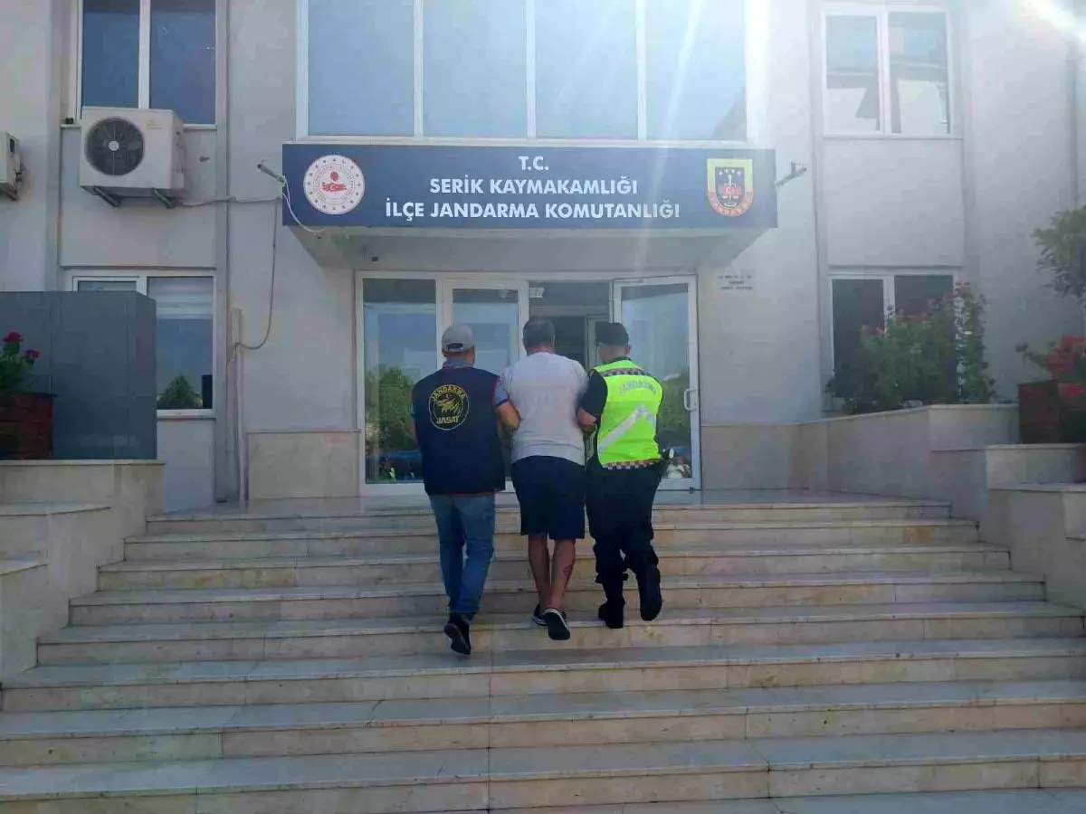 Serik'te Uyuşturucu Ticareti Suçundan Firari Hükümlü Yakalandı