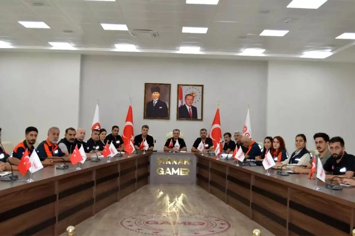 Şırnak'ta Deprem Tatbikatı Hazırlıkları Tamamlandı