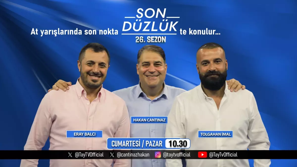Son Düzlük Atçılığı 26. Sezonuna Merhaba Dedi