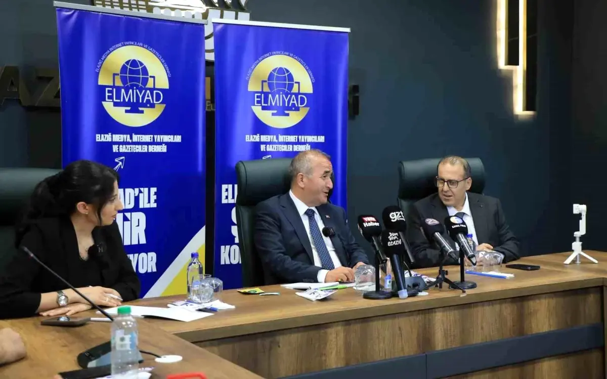 Elazığ Valisi Numan Hatipoğlu Elmiyad Programında Gazetecilerin Sorularını Yanıtladı