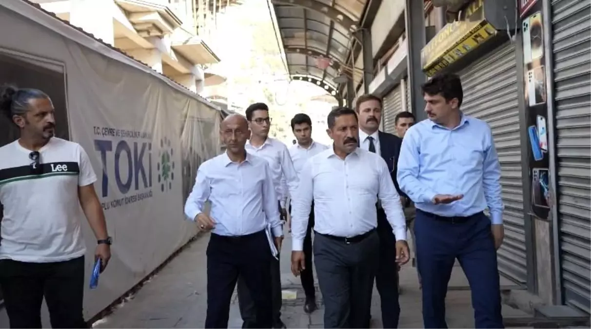 Hatay’da Tarihi Uzun Çarşı Yenileniyor