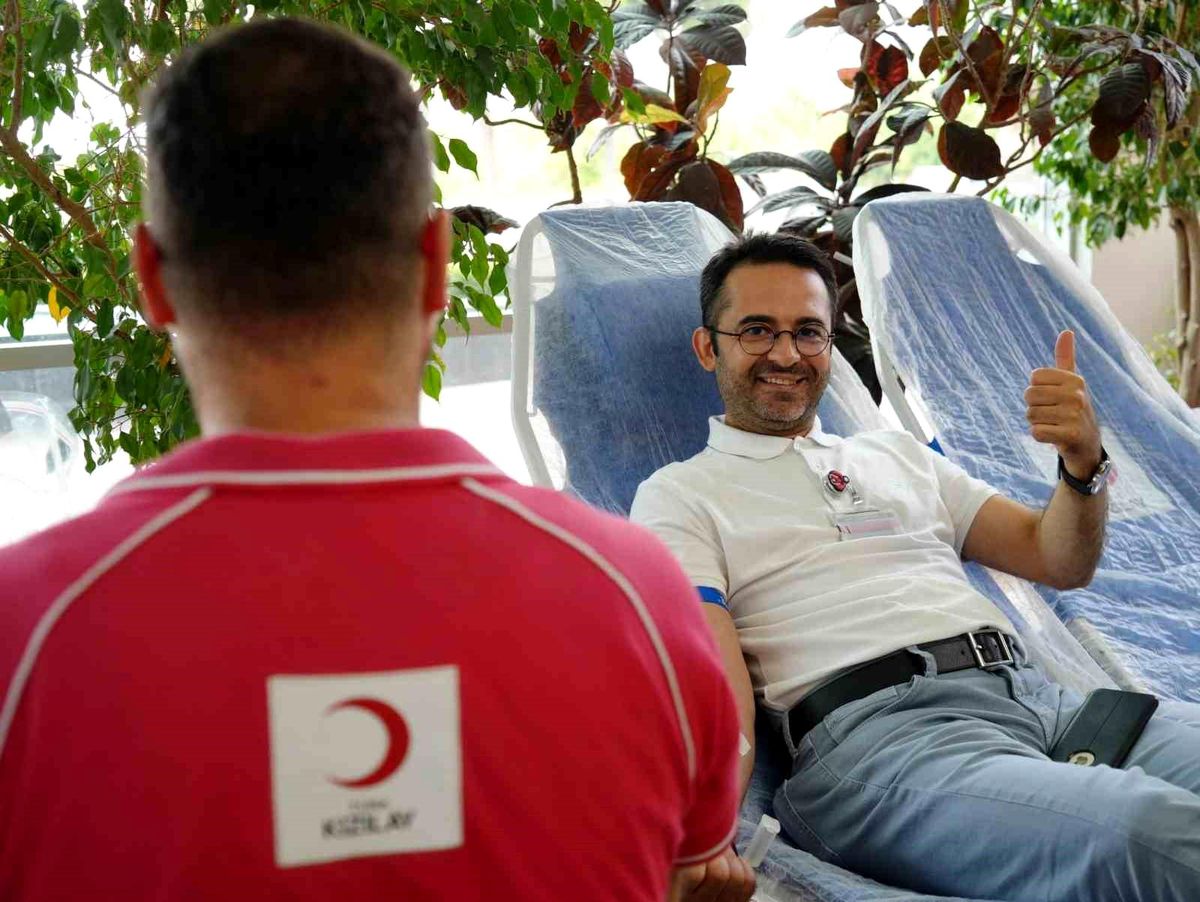 Samsun'da Kan Bağışı Kampanyası Düzenlendi