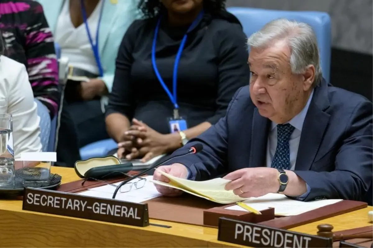 BM Genel Sekreteri Guterres'ten Gazze İşgali Uyarısı