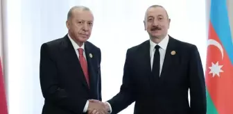Cumhurbaşkanı Erdoğan Azerbaycan Cumhurbaşkanı Aliyev ile görüştü