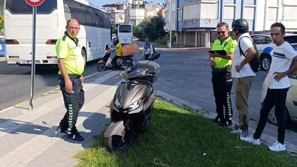 Motorlu Bisiklet Kazası: Sürücü Yaralandı