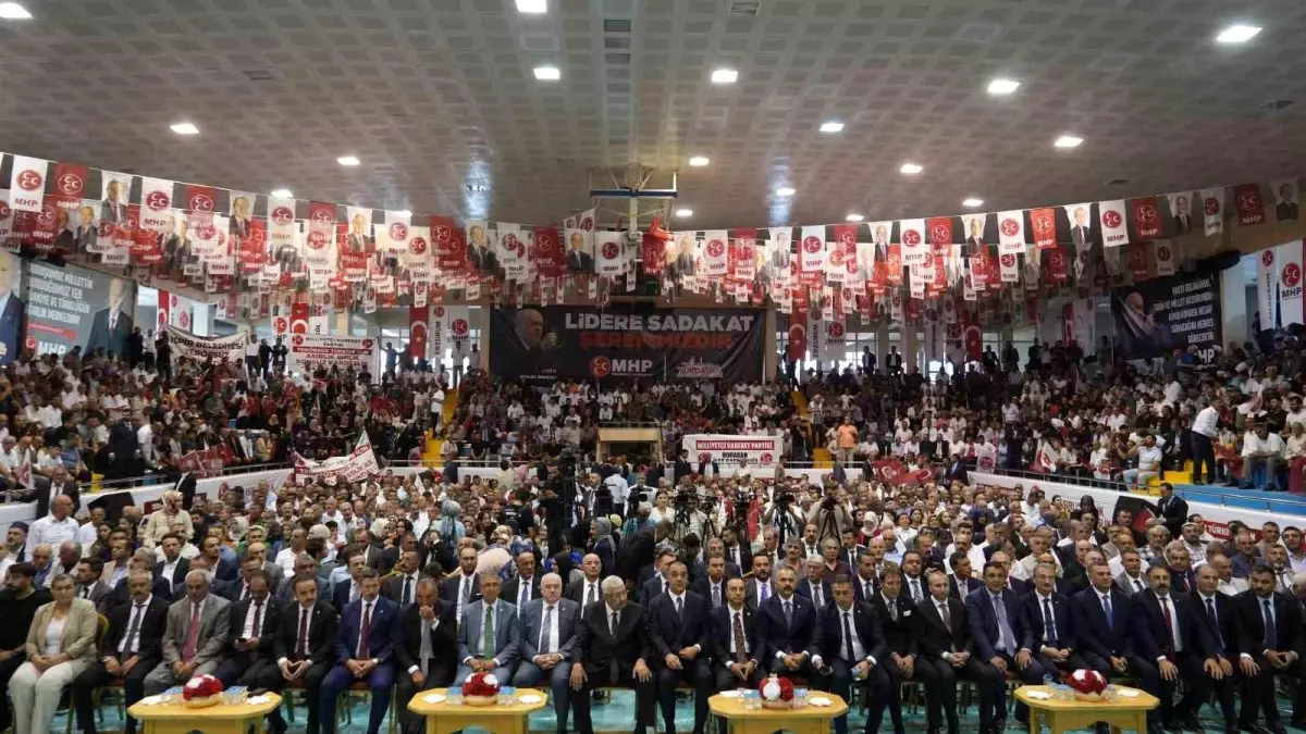 MHP'den Erzurum'da 'Terörsüz Türkiye' Buluşması