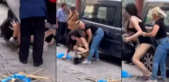 'Sokakta böyle çıplak gezmeyin' deyip saldırdı! Kavga kamerada