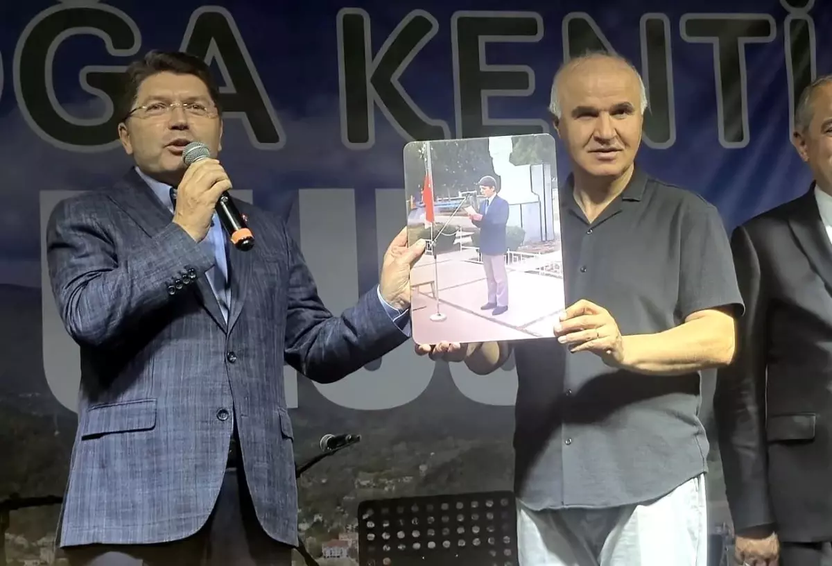 Adalet Bakanı Tunç, Doğa Festivali'nde Filistin'e Tepki Gösterdi
