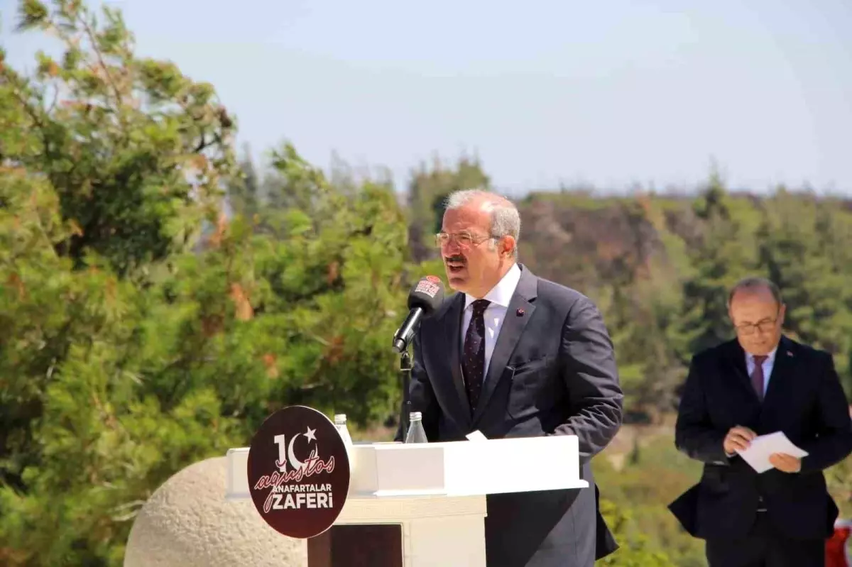 Anafartalar Zaferi'nin 110'uncu yıl dönümü kutlandı