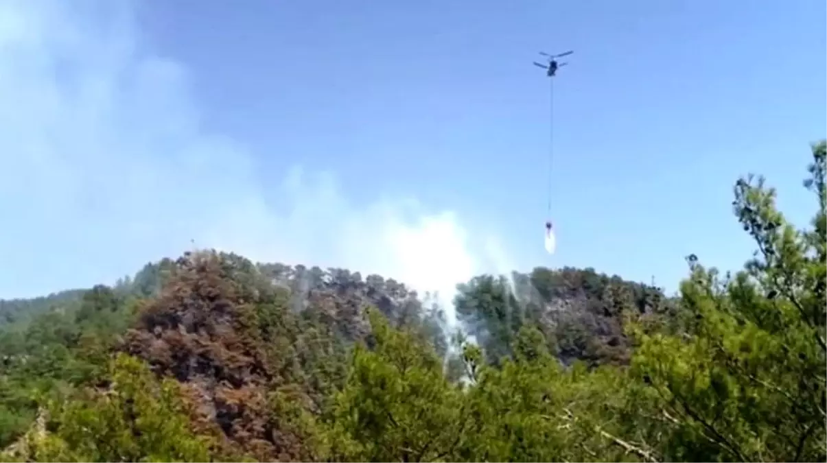 Mersin Anamur'da Orman Yangını Kontrol Altına Alındı