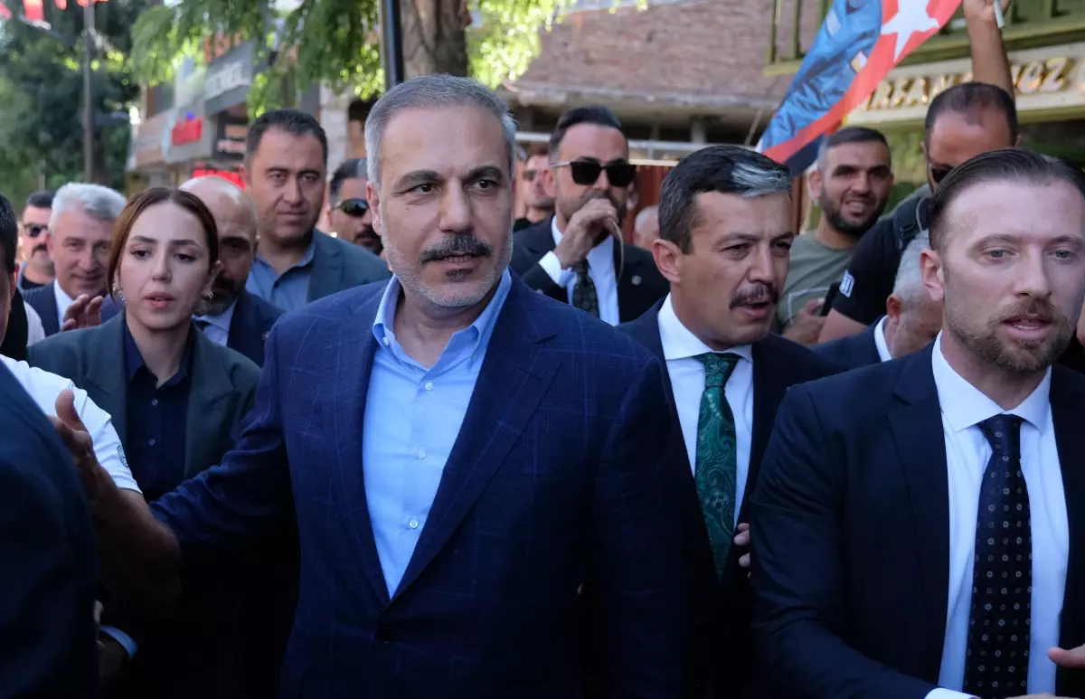 Bakan Fidan: Bir numaralı hedefimiz, bölgede istikrarı ve huzuru sağlamak