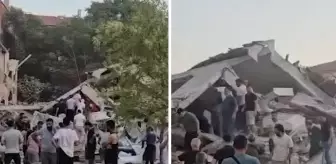 Balıkesir'deki deprem nedeniyle 16 bina yıkıldı! İşte o görüntüler