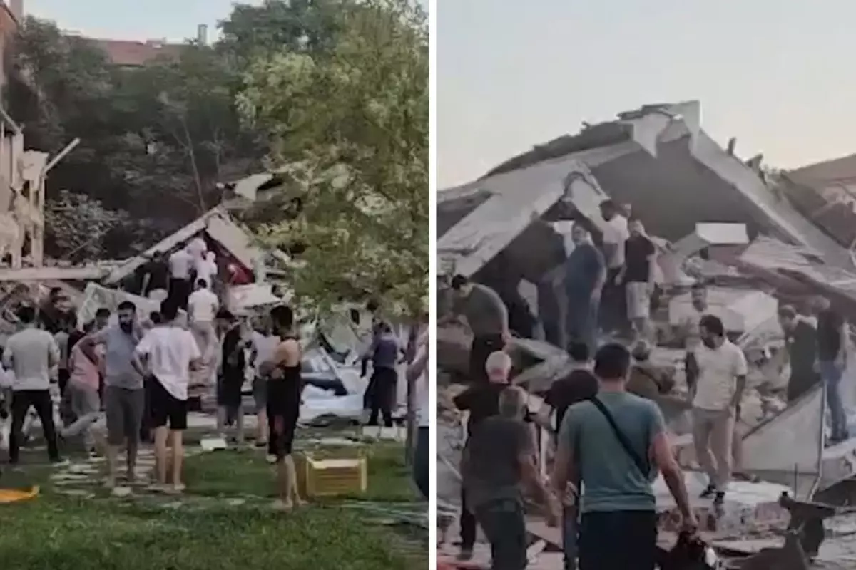 Balıkesir'deki deprem nedeniyle 16 bina yıkıldı! İşte o görüntüler