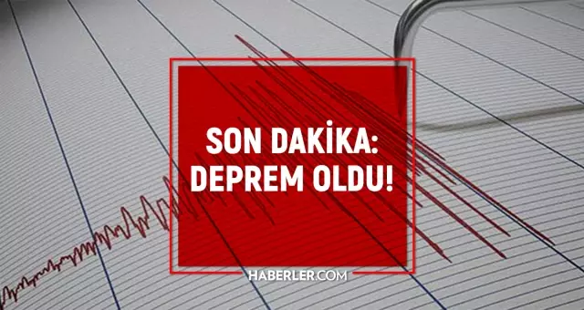 Deprem mi oldu? SON DAKİKA! 10 Ağustos az önce nerede deprem oldu, şu an deprem mi oldu?
