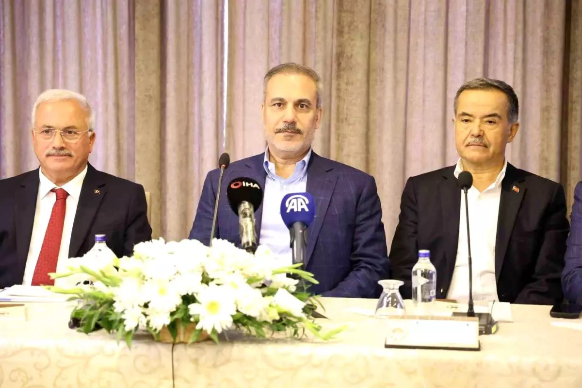 Dışişleri Bakanı Fidan: "Hedefimiz, bölgemizdeki çatışmaların biran önce durması"