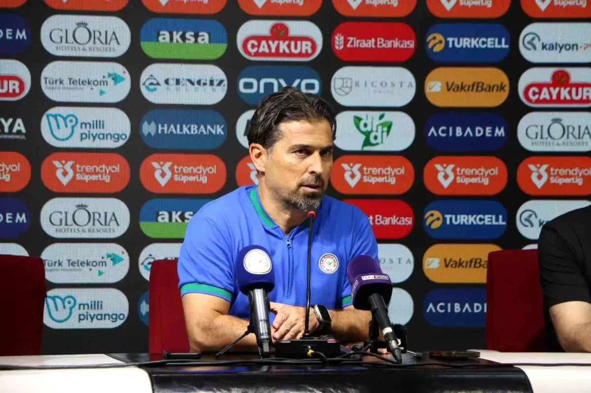Çaykur Rizespor Teknik Direktörü İlhan Palut'tan Kötü Mağlubiyet Değerlendirmesi