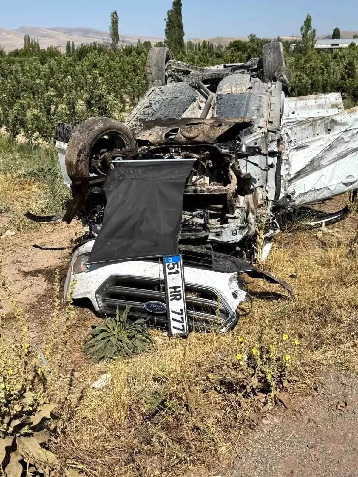 Kayseri'de Otomobil Kazası: 1 Ölü, 7 Yaralı